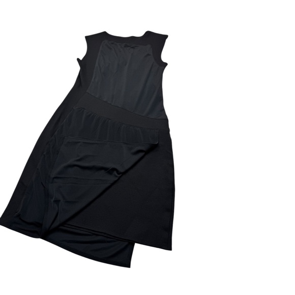 Helmut Lang Sheath Ruche Waist Dress Black - Picture 3 of 11